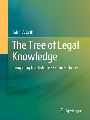 cover image of The Tree of Legal Knowledge